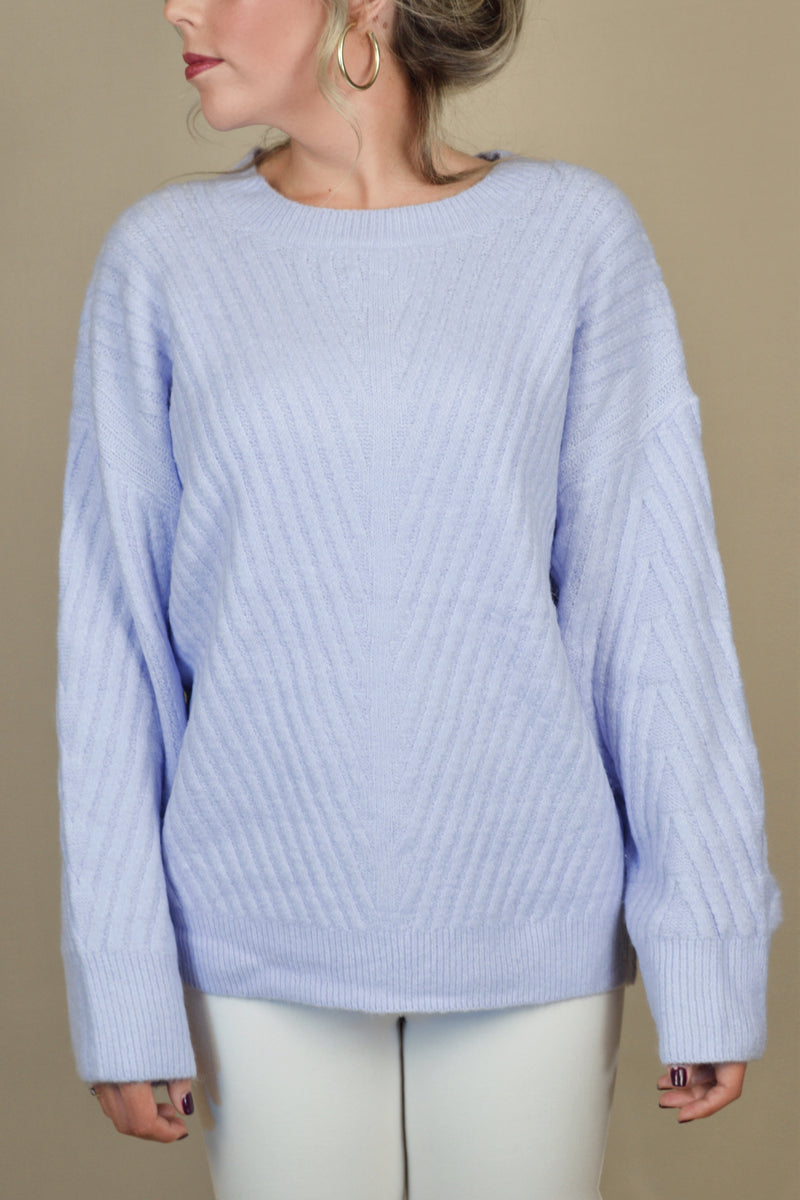 Lillian Lavender Sweater