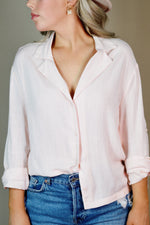 Bubblegum Blouse Button Down