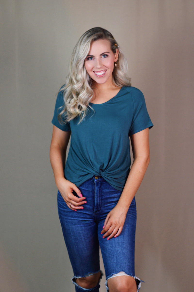 Ella Teal Top