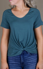 Ella Teal Top