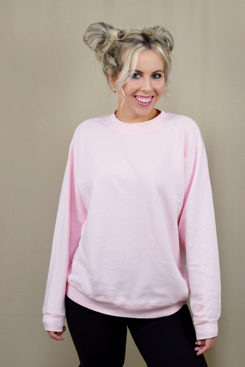 Cotton Candy Basic Pullover