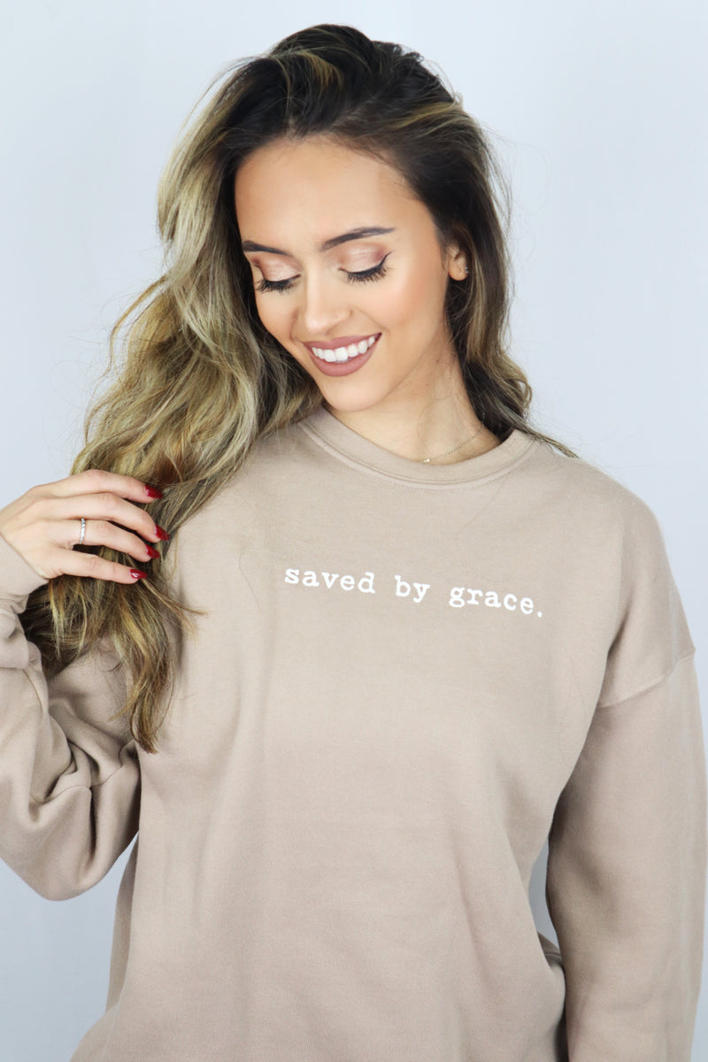 Saved By Grace Sweatshirt