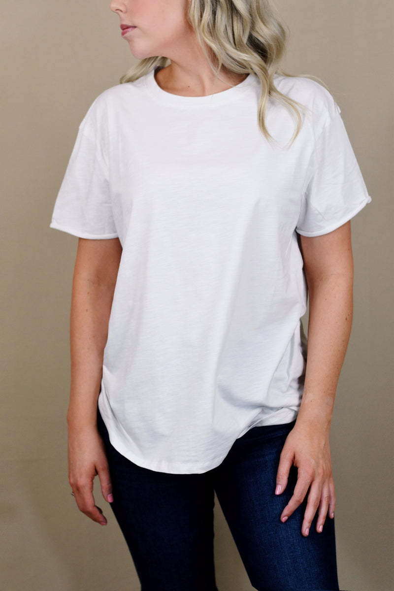 Under Wraps White Tee