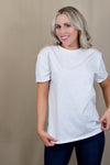 Under Wraps White Tee